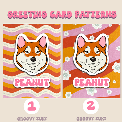 Groovy Pack | Personalized Pack | Greeting Card | Stickers | Bookmark | Keychain