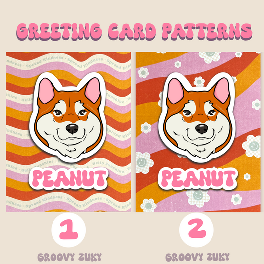 Groovy Pack | Personalized Pack | Greeting Card | Stickers | Bookmark | Keychain