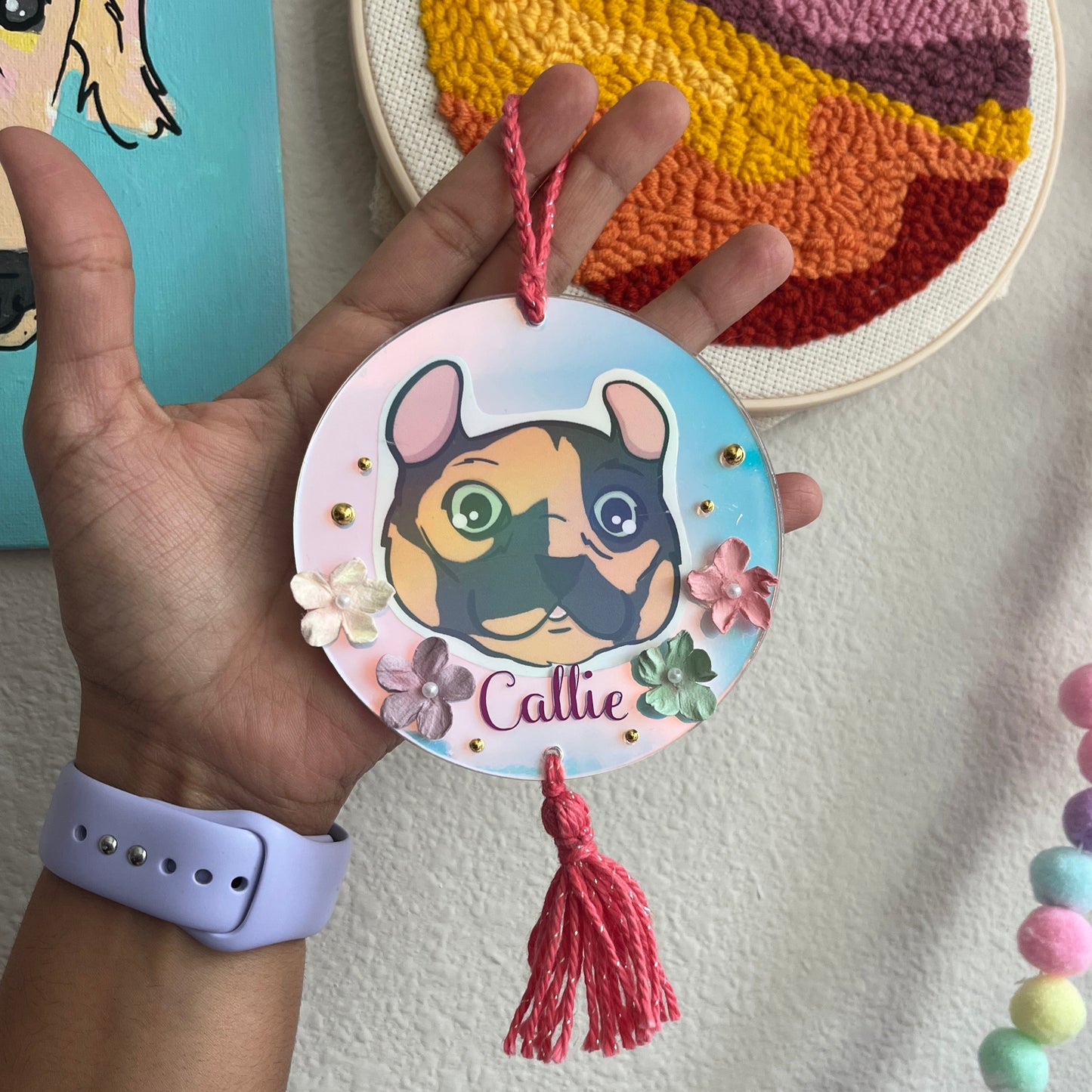 Personalized Pet Ornament | Christmas | Wall Art