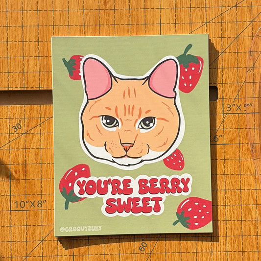 You're Berry Sweet Postcard