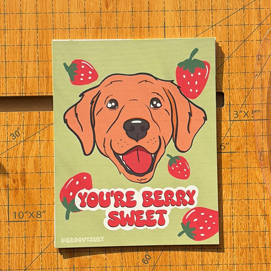 You're Berry Sweet Postcard