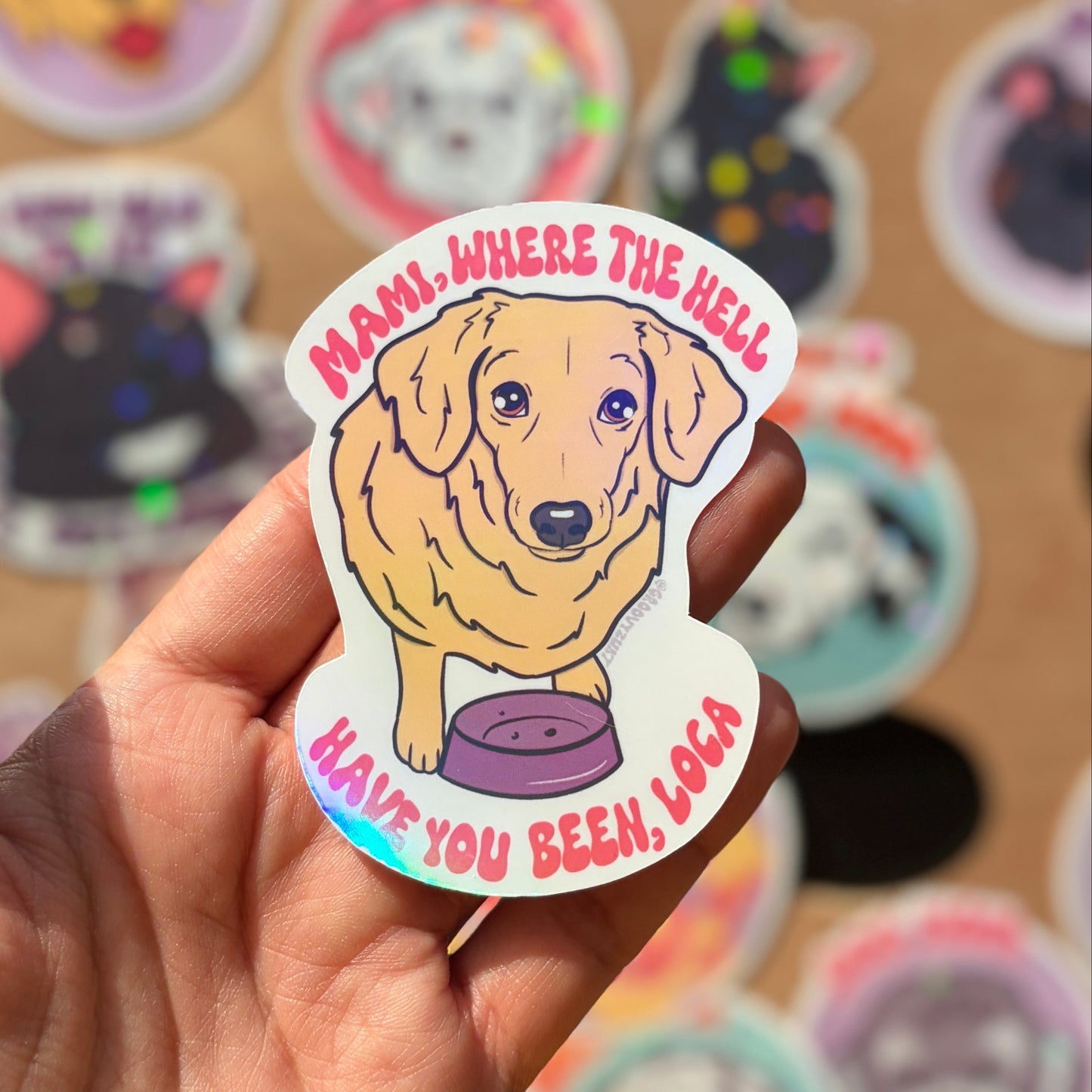 Mami, Where the Hell Have you Bee, Loca | Twilight Sticker