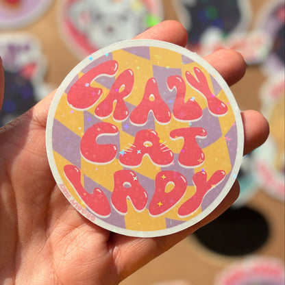Crazy Cat Lady Sticker